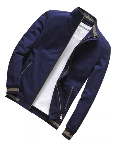 Jaqueta Masculina Primavera Bomber Moda Casual Slim Casacos