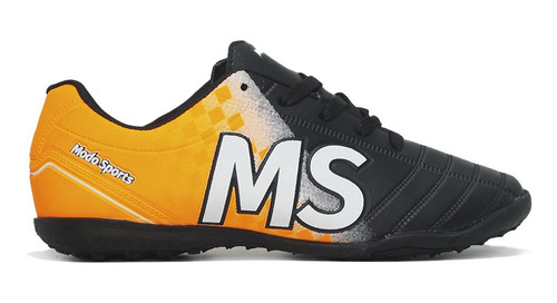 Mega Sports Botines - Diamond Tf Negro-naranja