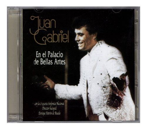 En El Palacio De Las Bellas Artes Juan Gabriel 2 Discos Cd 