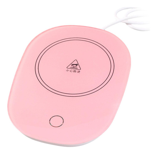 2 Posavasos Calentador De Café Para Té Con Leche, Rosa