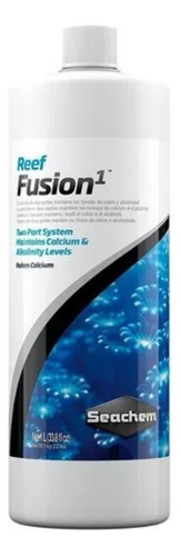 Seachem Reef Fusion 1 E 2 - 1 L Cálcio E Alcalinidade Corais