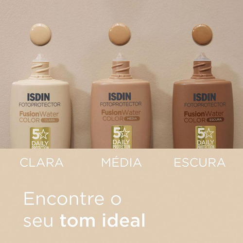 Isdin Protetor Fusion Cor Clara 50ml + Isdin Micellar 400ml