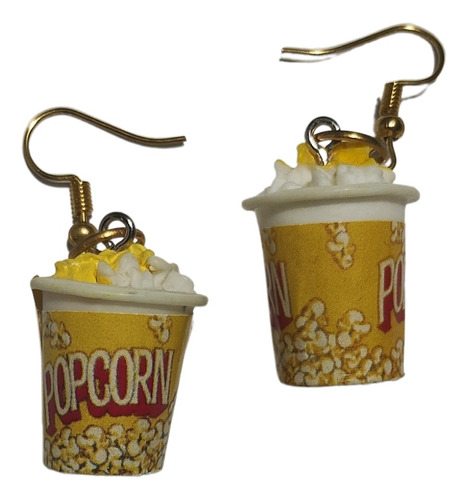 Aros Estilo Popcorn (palomitas ) -estilo Y Moda