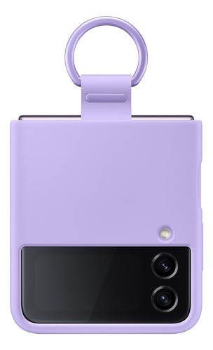 Funda Oficial Samsung Para Galaxy Z Flip 4 Lavender