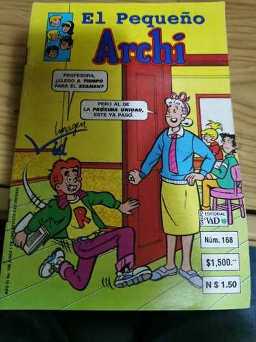 Cómic El Pequeño Archie Número 168