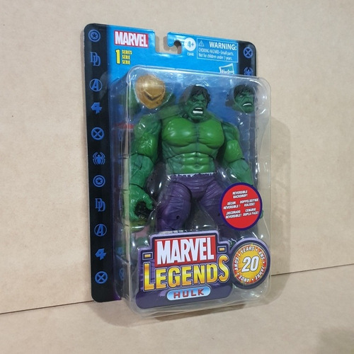 Marvel Legends Series Retro Increible Hulk 20 Aniversario