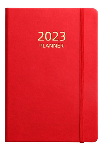 Planificador De Cuaderno A5, 2023 Agenda Semanal Diaria