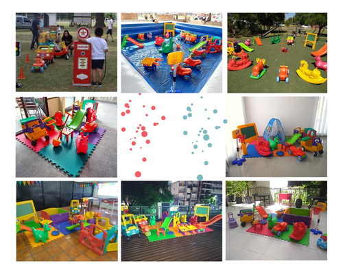 Imagen 9 de 10 de Alquiler De Inflables Plaza Blanda Juegos De Salón Y Livings