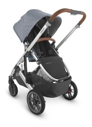 Cochecito de paseo UPPAbaby Cruz gregory con chasis color plateado