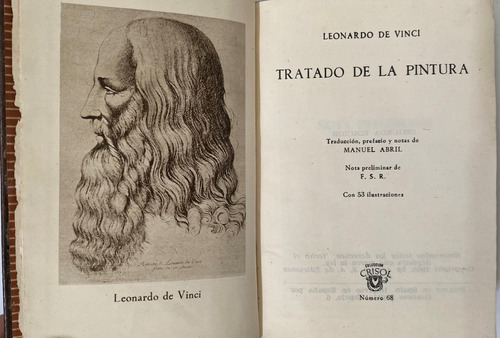 Leonardo Da Vinci / Tratado De Pintura / Aguilar, N°68    B2