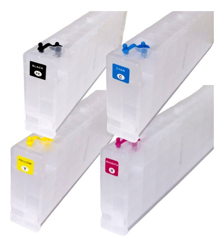 Kit Cartuchos Rellenables Compatibles Epson Surecolor S50670
