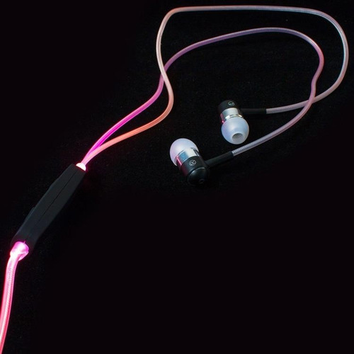 Auriculares Celular Manos Libre Luz Led En Cable Noga Gl1782