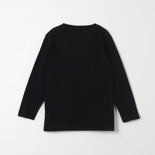 Polera Manga Larga Niño Multi Logo Negro Minecraft