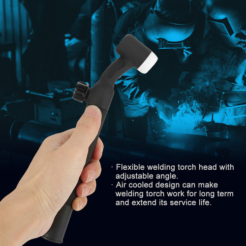 Antorcha De Soldadura Tig Wp-17fv, Cuerpo De Cabeza Flexible