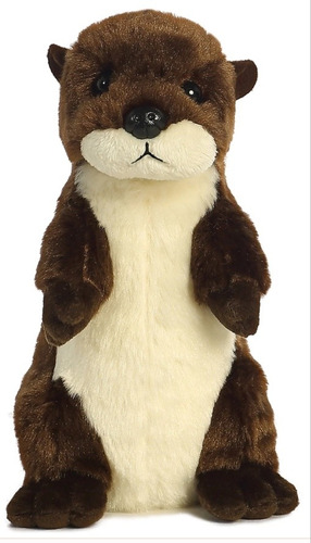 Peluche Marca Aurora Nutria Bebé Mini Flopsie 20cm