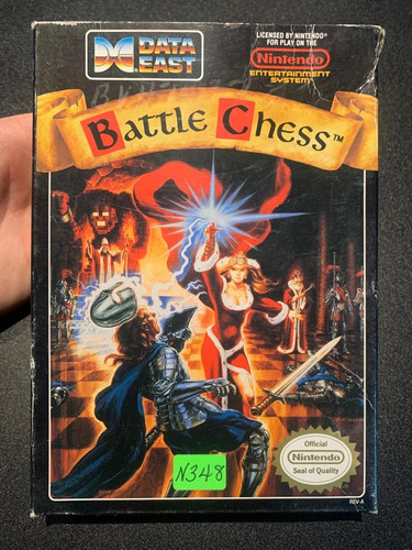 Battle Chess Nes Caja Y Manual