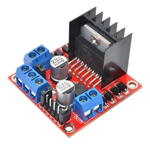 Controlador de motor de puente doble H L298n Arduino Pic Automation