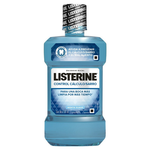 Listerine Zero Alcohol Control Sarro 500ml Magistral Lacroze