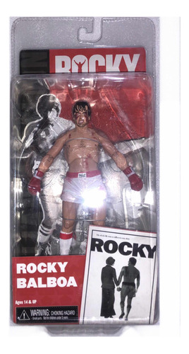 Rocky Balboa. Golpeado. Neca