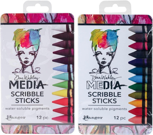 Ranger   Media  Scribble Sticks   And  Release Set