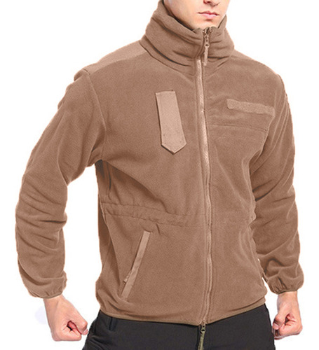 Forro Polar Para Hombre De Otoño/invierno, Camuflaje, Suave,