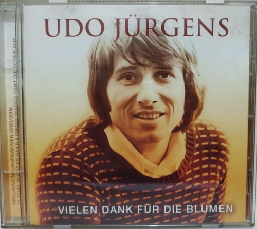 Udo Jürgens  Vielen Dank Für Die Blumen Cd Europe