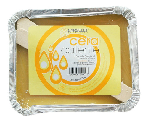 Cargolet, Cera Caliente 420g