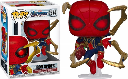 Funko Pop Iron Spider #574 Spiderman Spider Man Hombre Araña