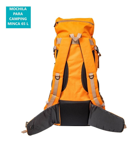 Mochila Para Camping Playa Viaje Trekking Montaña 65 L