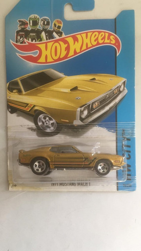 1971 Mustang Mach 1 Hot Wheels Hw City Escala 1:64