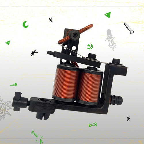 Maquina Bobinas Para Tatuar Hs Bulldog Relleno - Tattoo Pro