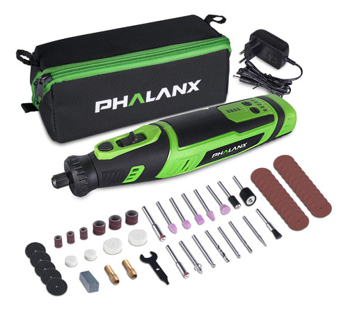 Phalanx Kit De Herramientas Rotativas Inalmbricas De 8 V, He