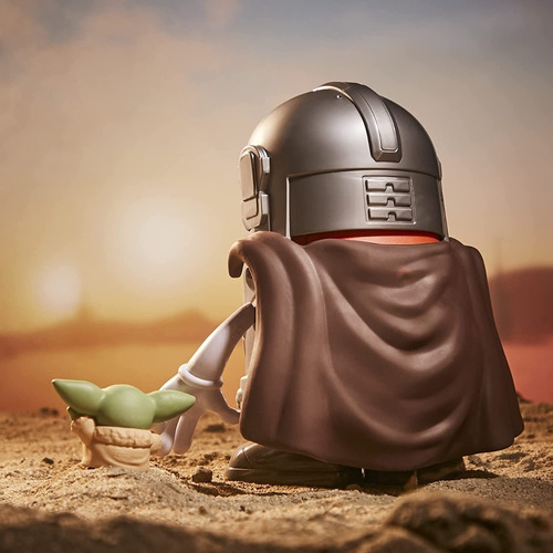 Imagen 8 de 9 de Señor Cara De Papa El Mandalorian + Bebé Yoda