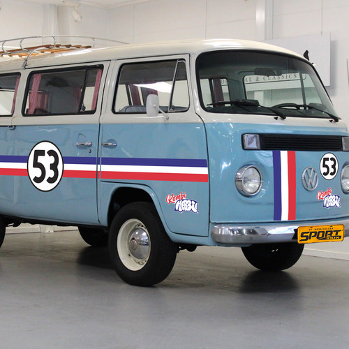Kit Faixa Kombi Herbie 53 2006/2014 - Genérico