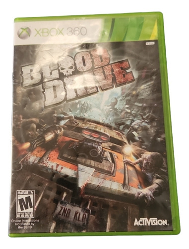 Blood Drive Xbox 360 Fisico (Reacondicionado)