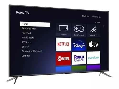 Pantalla JVC 40 Pulg 4K Roku SI40FR