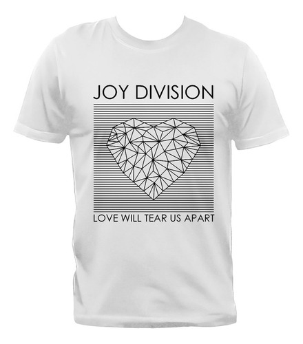 Remera Joy Division Love Will Tear Us Apart 100% Algodón