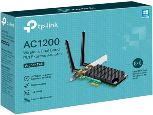 Placa Wifi Red Pci-e Tp-link Archer T4e Ac1200 Dual Band