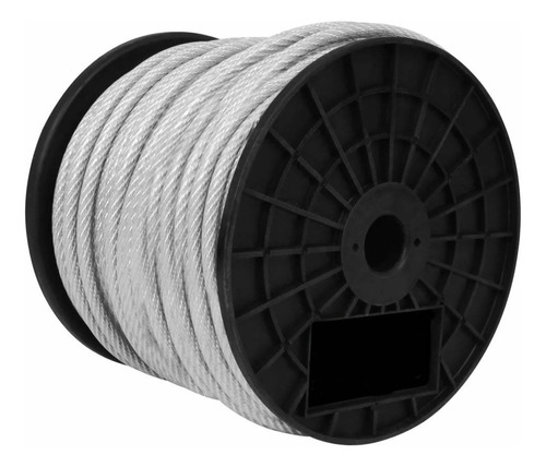 Linga Cable Acero Gal. Forrado 1/16-1.58mm 7×7 75m Ferreplus