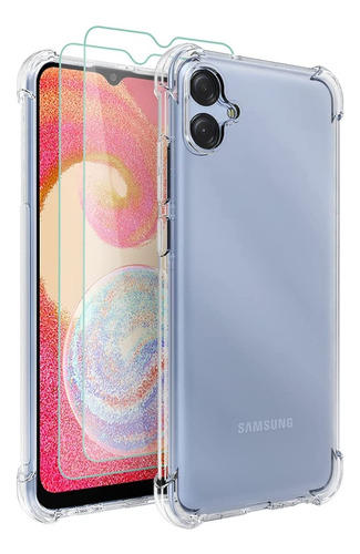 Estuche - Forro Clear Transparente  Samsung Galaxy  A04e 