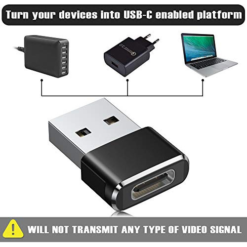 Adaptador Usb A Usb C Para iPhone iPad Samsung Watch Series