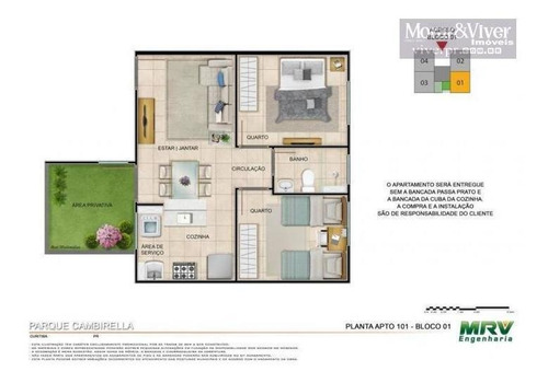 Imagem 11 de 15 de Apartamento Para Venda Em Curitiba, Pinheirinho, 2 Dormitórios, 1 Banheiro, 1 Vaga - Ctb1221_1-773273