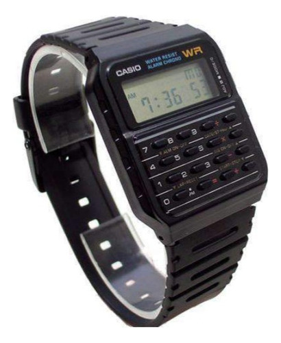 Reloj Casio Ca53w-1 Con Calculadora Vintage Somos Tienda 