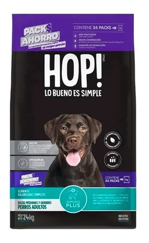 Alimento Vitalcan Hop! Perro Adulto Raza Mediana/grande 24kg