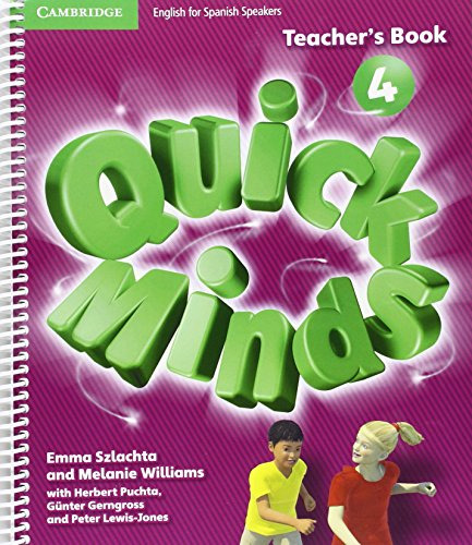 Libro Quick Minds Level 4 Teacher's Book Spanish Edition De