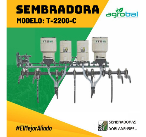 Sembradora Tradicional De 2 Surcos - Sembradoras Dobladenses