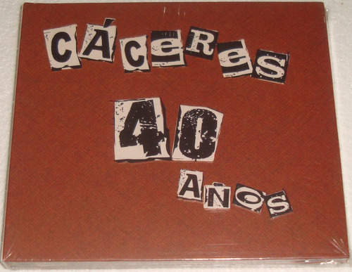 Juan Carlos Caceres 40 Años Doble Cd Sellado / Kktus