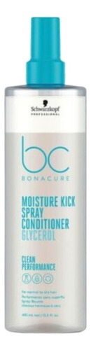 Condicionador Spray Moisture Kick Bc Clean Schwarzkopf 400ml