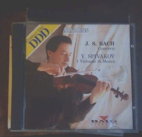 Mach Concerti - Spivakov - Bmg - Amadeus 1993 Milano - Bue 