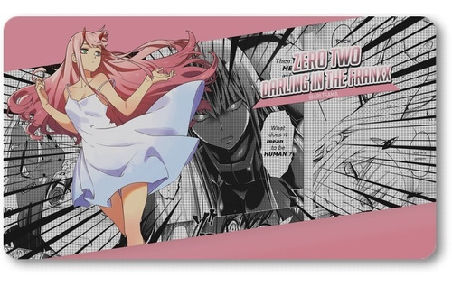 Mousepad Xl 58x30cm Cod.496 Chica Anime Darling In The Franx